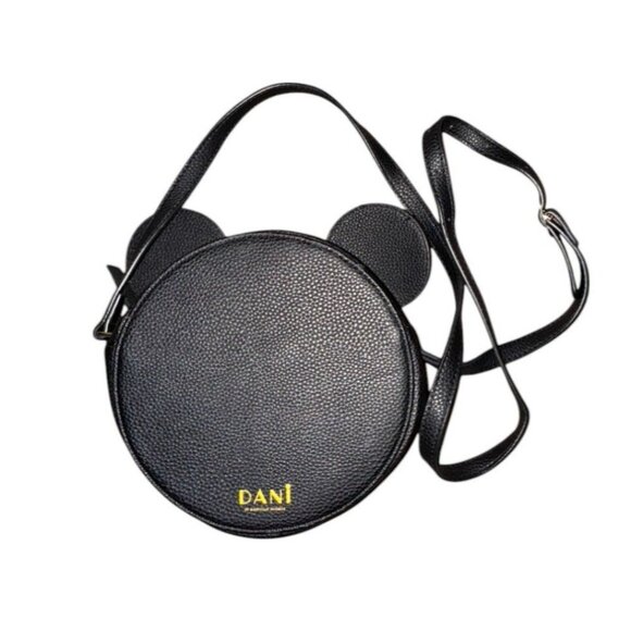 Disney Mickey Mouse Crossbody Bag By Danielle Nicole Faux Leather Black & Red - Picture 11 of 11